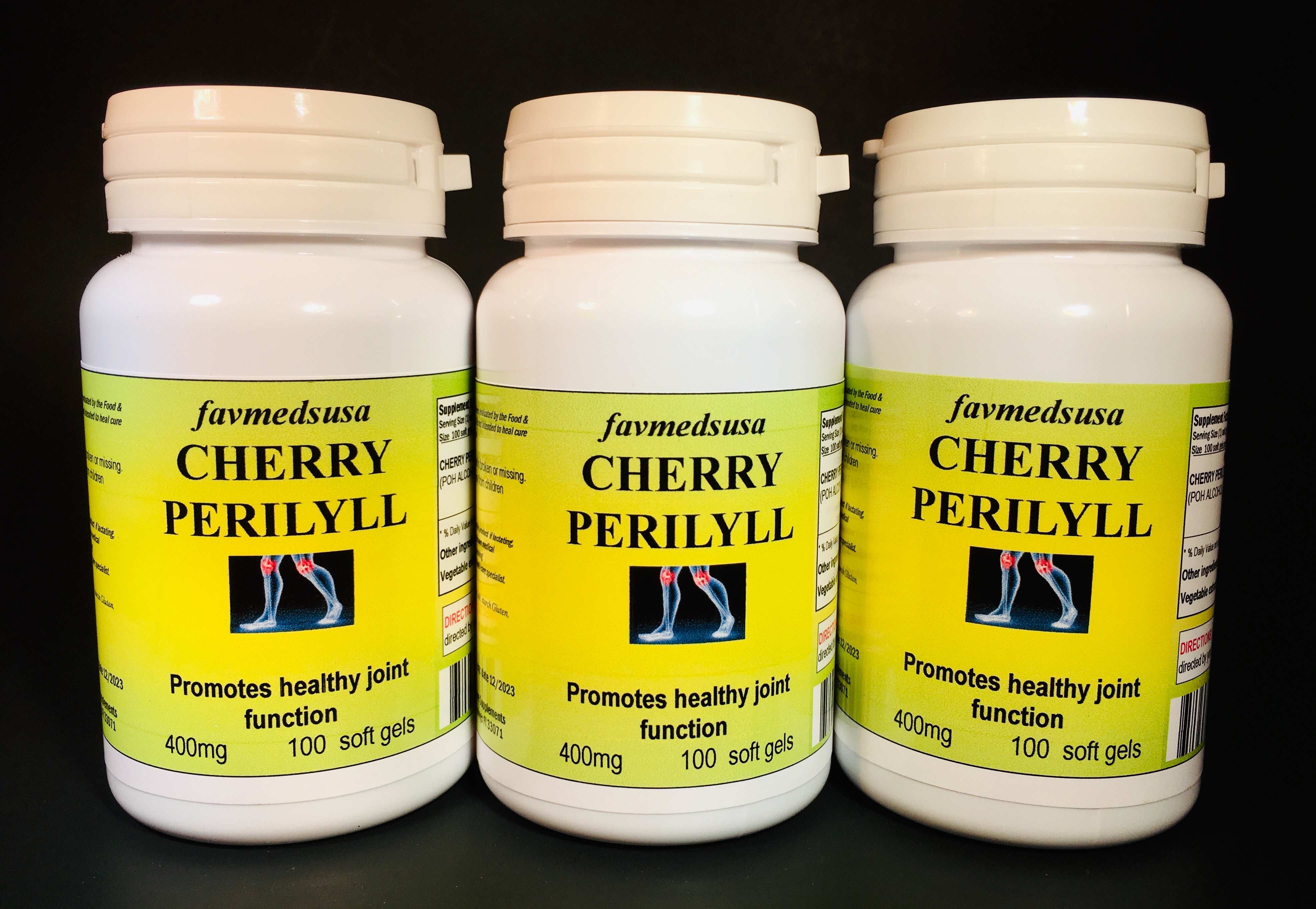 Cherry Perrillyl, Gout aid - 300 (3x100) soft gels